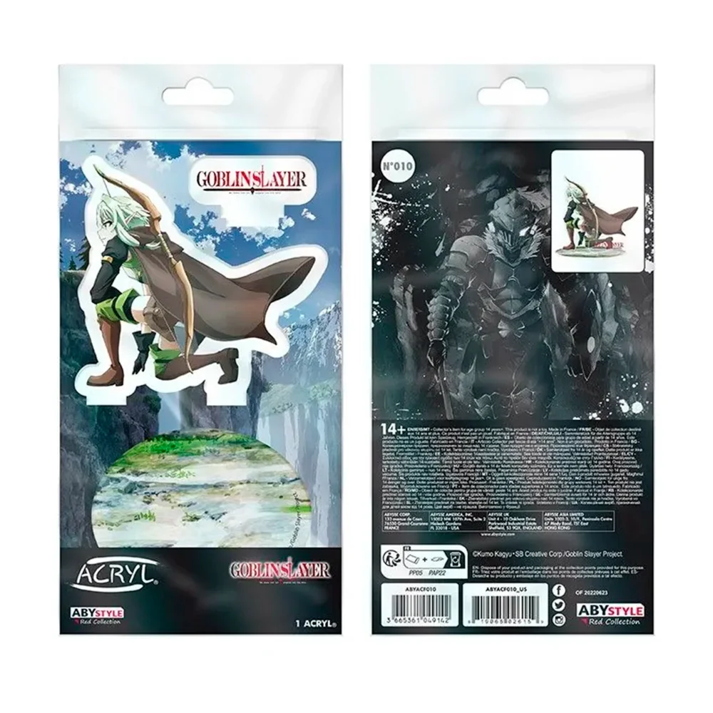 GOBLIN SLAYER - FIGURA ACRÍLICA ELFA ARQUERA - Imagen 2