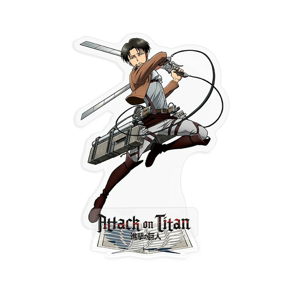 ATAQUE A LOS TITANES - FIGURA ACRÍLICA LEVI ACKERMAN