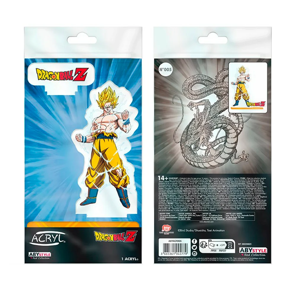 DRAGON BALL Z - FIGURA ACRÍLICA GOKU - Imagen 2