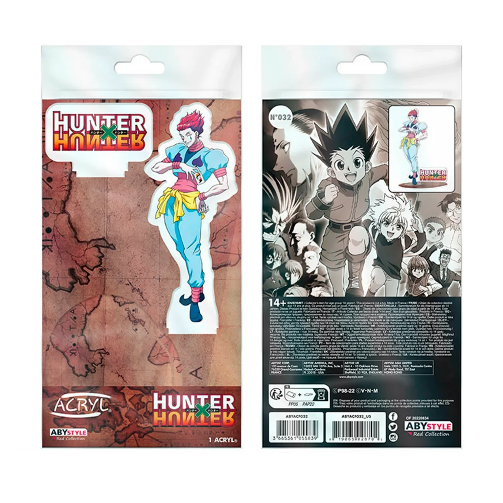HUNTER X HUNTER - FIGURA ACRÍLICA HISOKA - Imagen 2