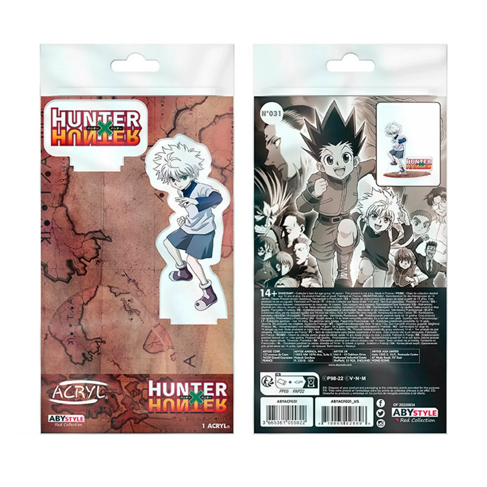 HUNTER X HUNTER - FIGURA ACRÍLICA KILLUA ZOLDYCK - Imagen 2