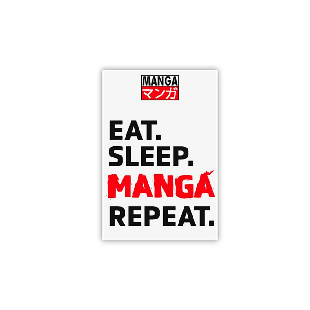 IMÁN "EAT, SLEEP, MANGA, REPEAT"