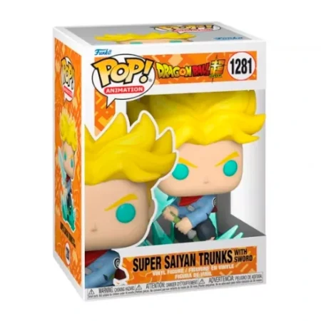 FUNKO POP! Nº 1281 - DRAGON BALL - SUPER SAIYAN TRUNKS WITH SWORD