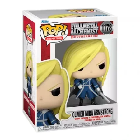 FUNKO POP! Nº 1178 - FULLMETAL ALCHEMIST - OLIVIER MIRA ARMSTRONG