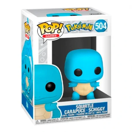 FUNKO POP! Nº 504 - POKEMON - SQUIRTLE