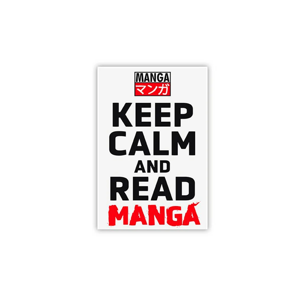 IMÁN "KEEP CALM AND READ MANGA"