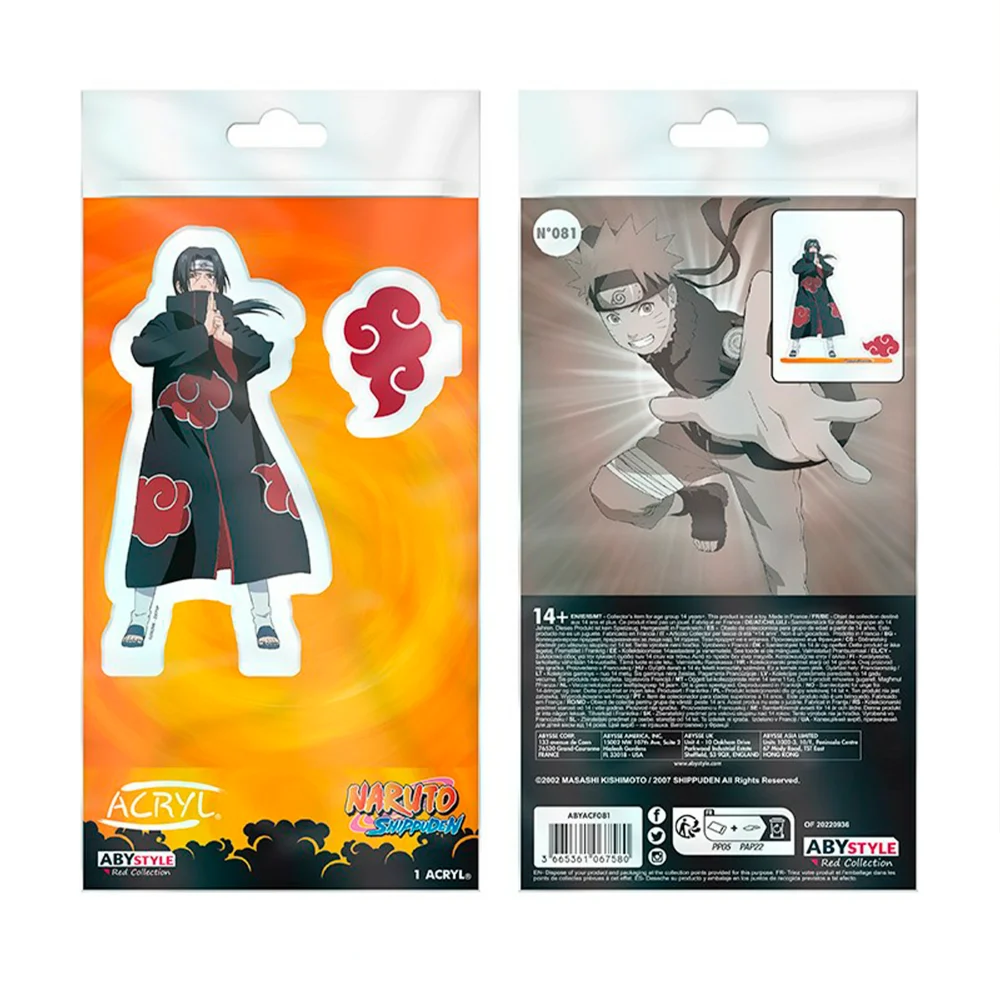 NARUTO - FIGURA ACRÍLICA ITACHI UCHIHA - Imagen 2