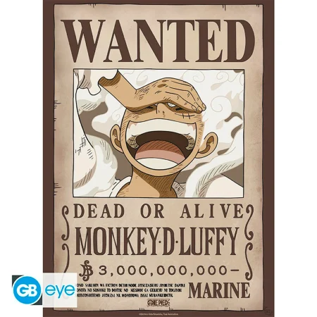 ONE PIECE - WANTED "LUFFY GEAR 5TH"