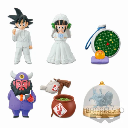 DRAGON BALL - SURTIDO WORLD COLLECTABLE FIGURES "TREASURE RALLY VOL.1"