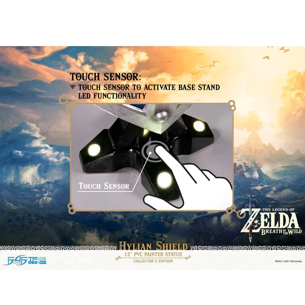 THE LEGEND OF ZELDA - ESCUDO HYRULE LUMINOSO - Imagen 3