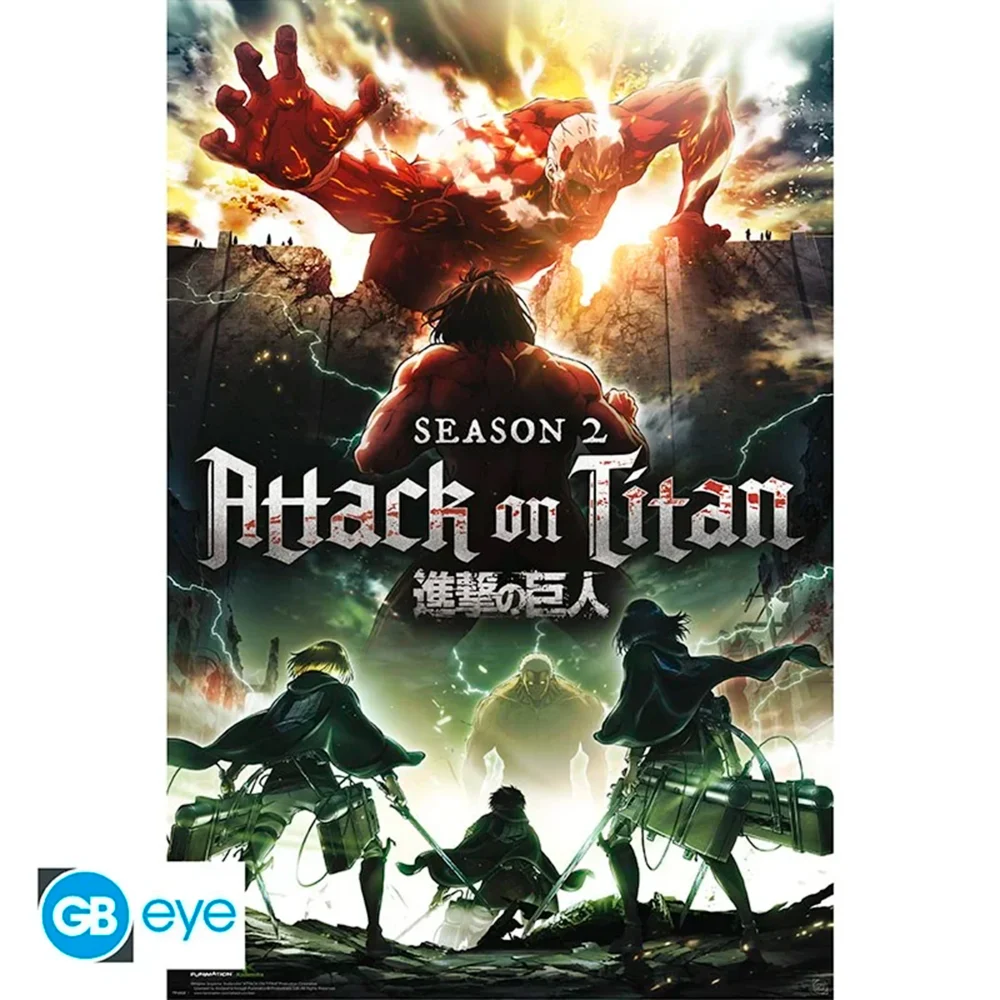 ATAQUE A LOS TITANES - POSTER "TEMPORADA 2 KEY VISUAL"