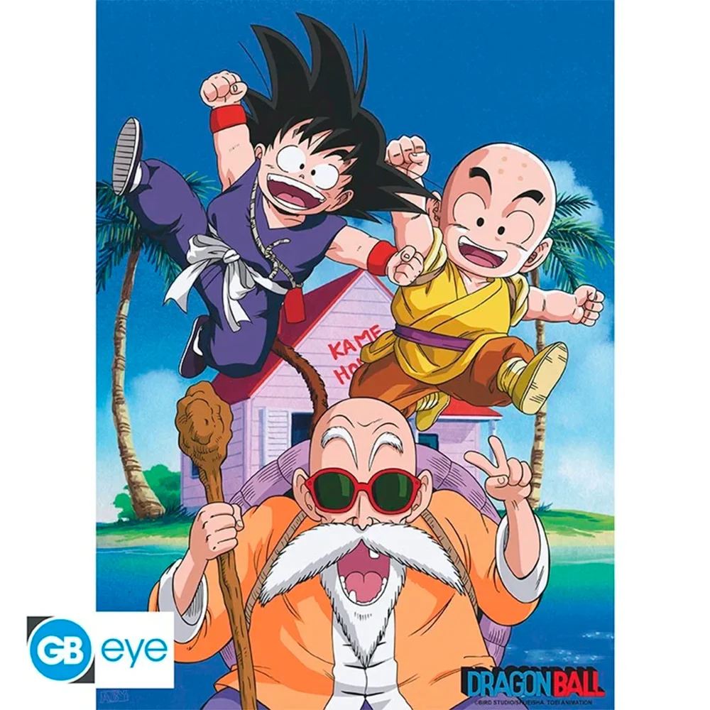 DRAGON BALL - POSTER CHIBI "EQUIPO KAME"
