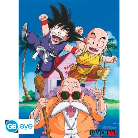 DRAGON BALL - POSTER CHIBI "EQUIPO KAME"