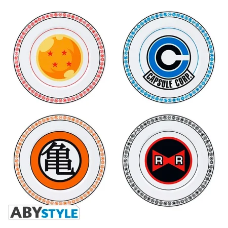 DRAGON BALL - SET DE PLATOS