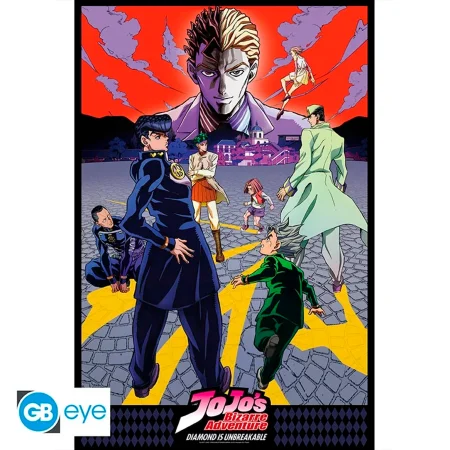JOJO'S BIZARRE ADVENTURE - POSTER "DIAMOND IS UNBREAKABLE"