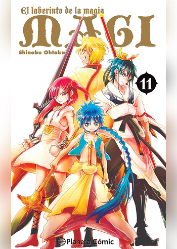 MAGI EL LABERINTO DE LA MAGIA 11