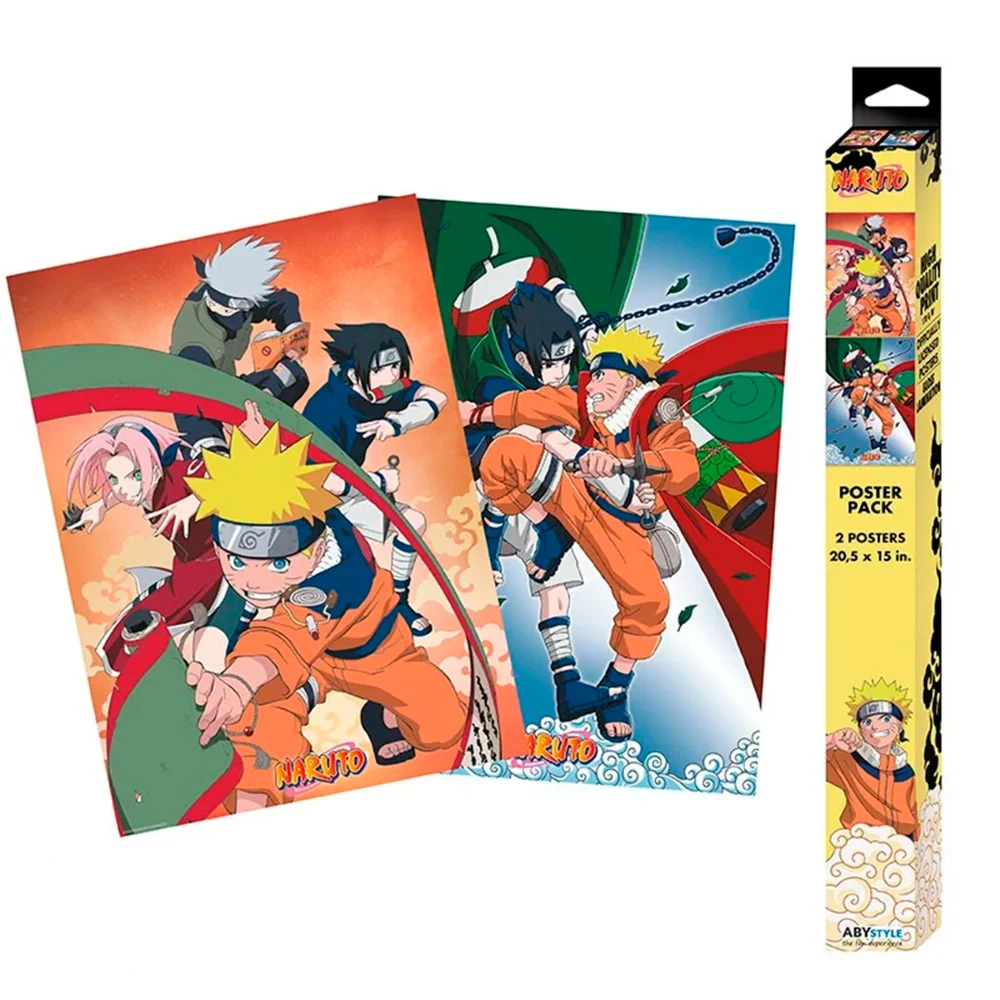 NARUTO - PACK POSTER CHIBI