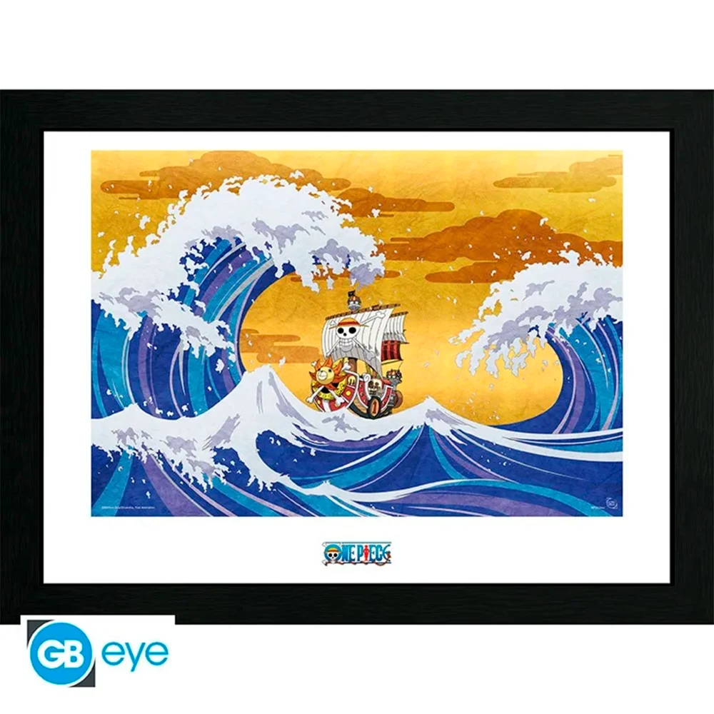 ONE PIECE - LÁMINA ENMARCADA "THOUSAND SUNNY"