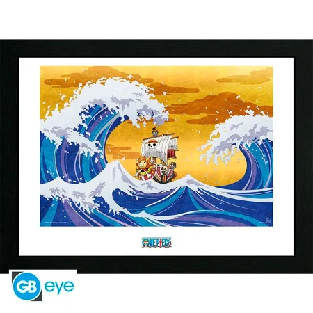 ONE PIECE - LÁMINA ENMARCADA "THOUSAND SUNNY"