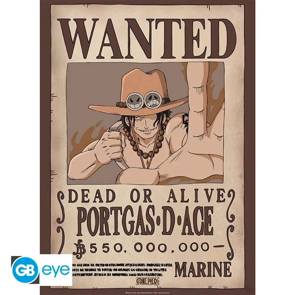 ONE PIECE - WANTED "PORTGAS D ACE"