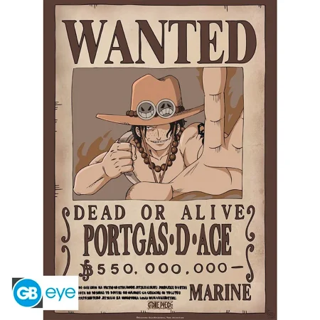 ONE PIECE - WANTED "PORTGAS D ACE"