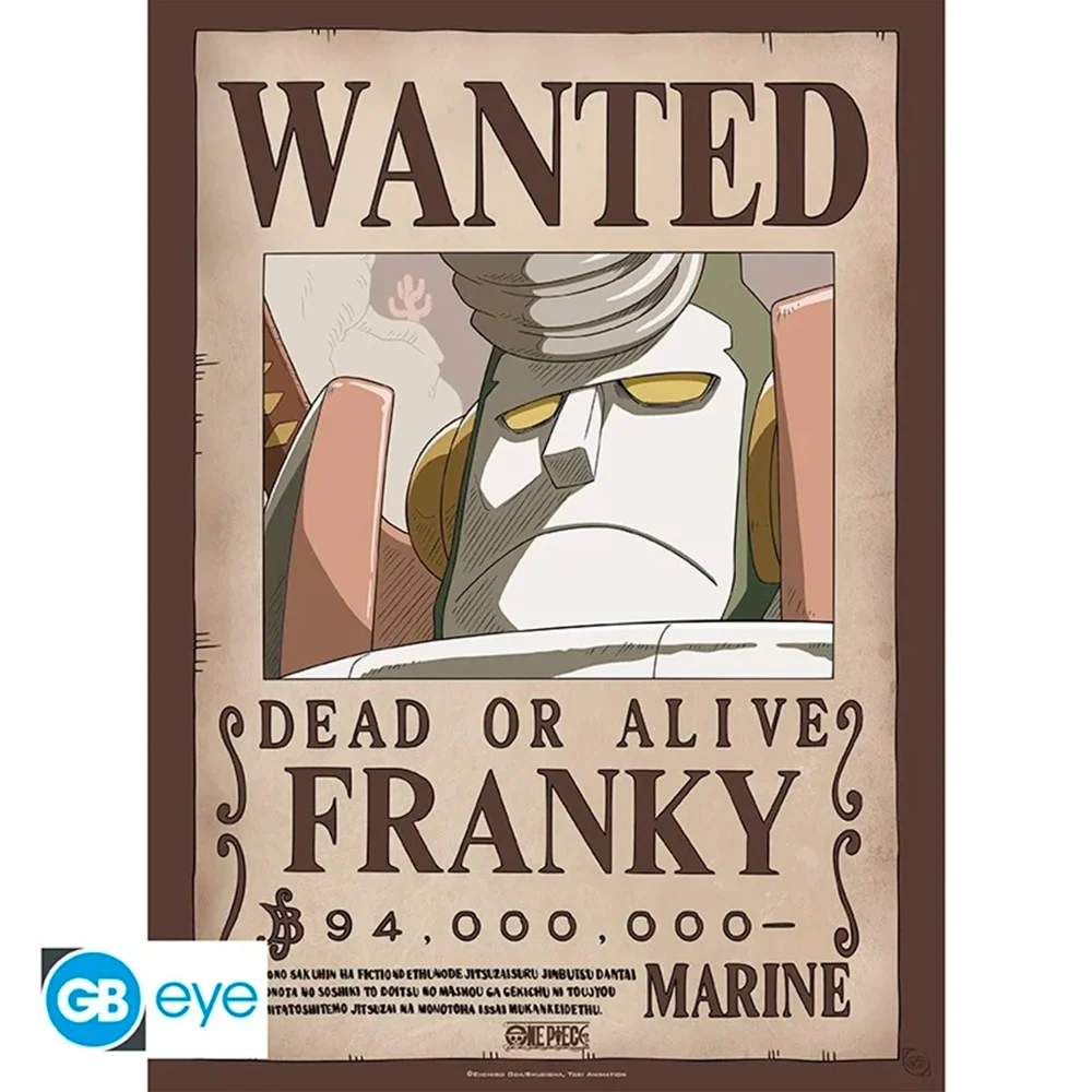 ONE PIECE - WANTED "FRANKY"