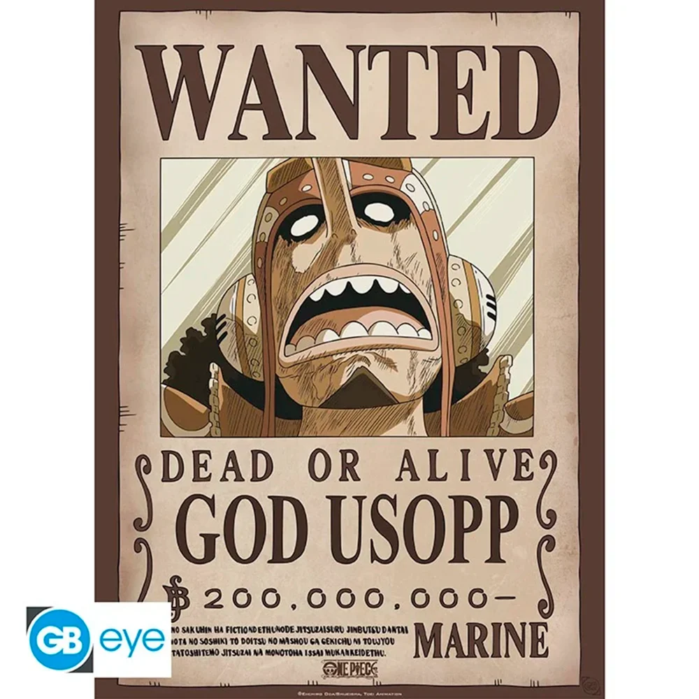 ONE PIECE - WANTED "GOD USSOP"
