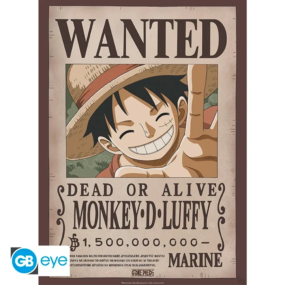 ONE PIECE - WANTED "LUFFY"