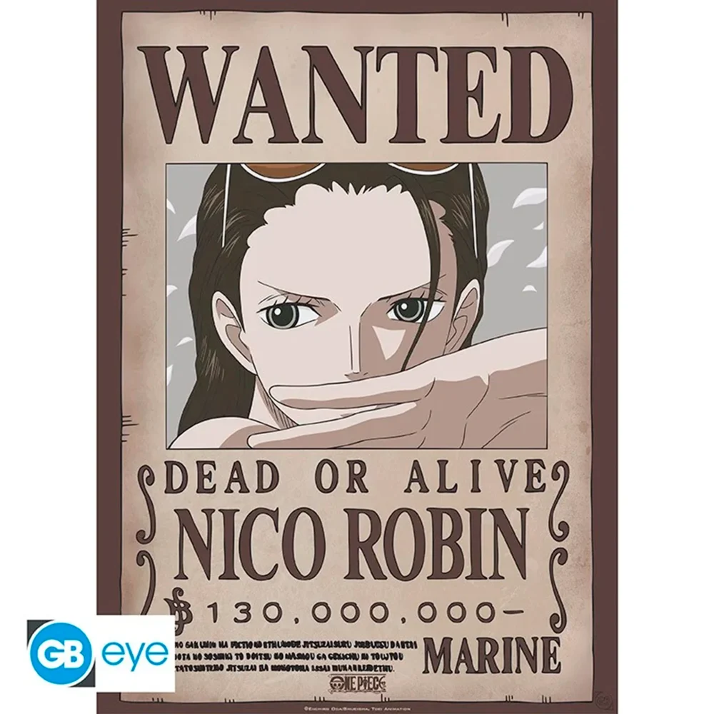 ONE PIECE - WANTED "NICO ROBIN"