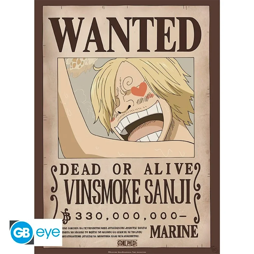 ONE PIECE - WANTED "VINSMOKE SANJI"