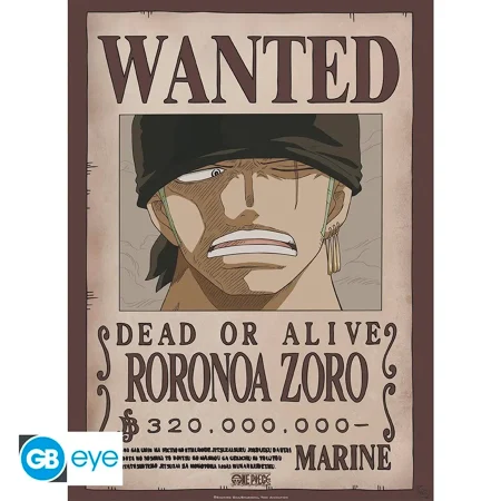 ONE PIECE - WANTED "RORONOA ZORO"