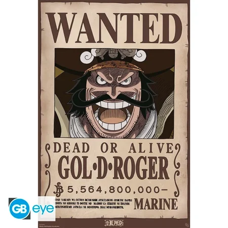 ONE PIECE - WANTED "GOL D ROGER"