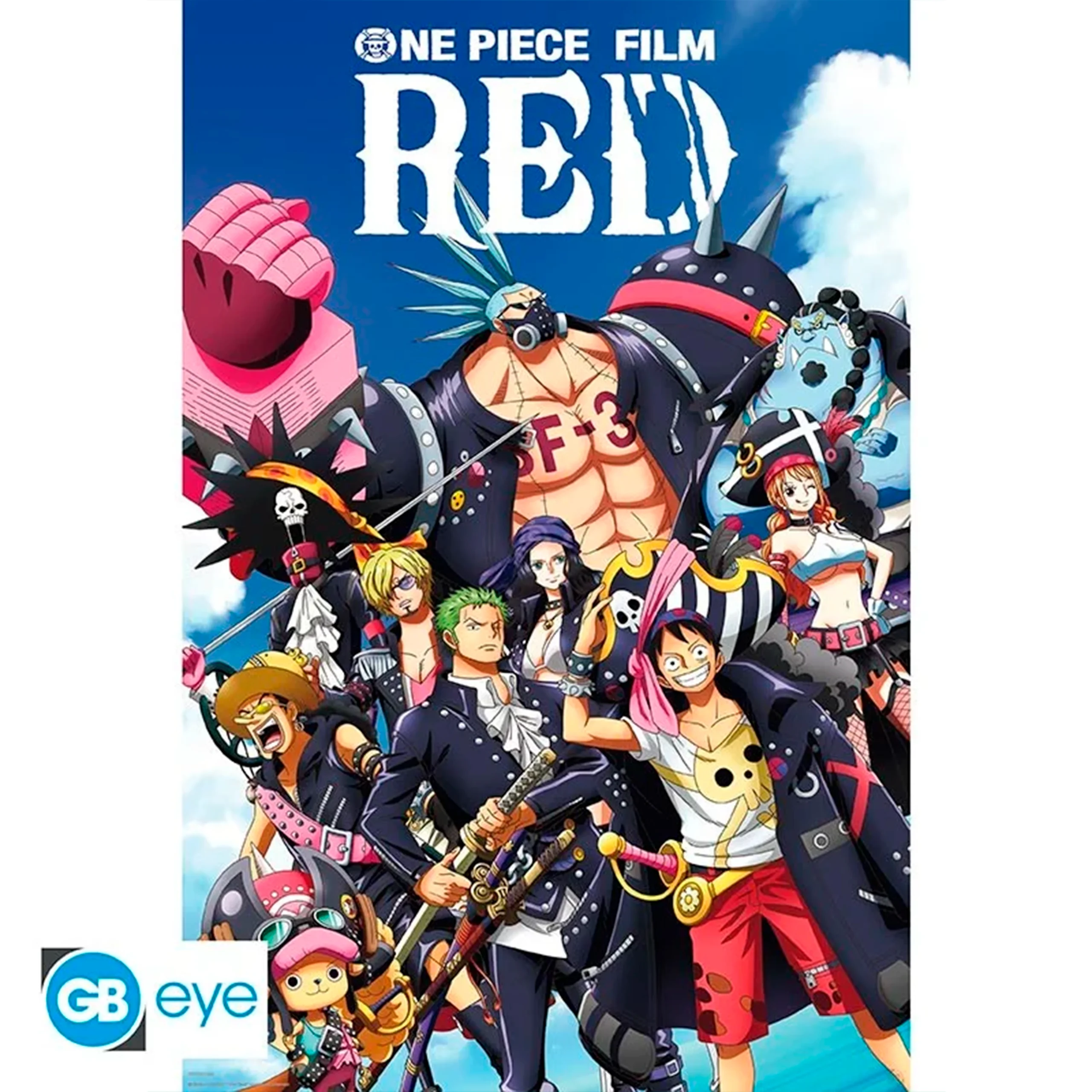 ONE PIECE - POSTER "RED: TRIPULACIÓN"