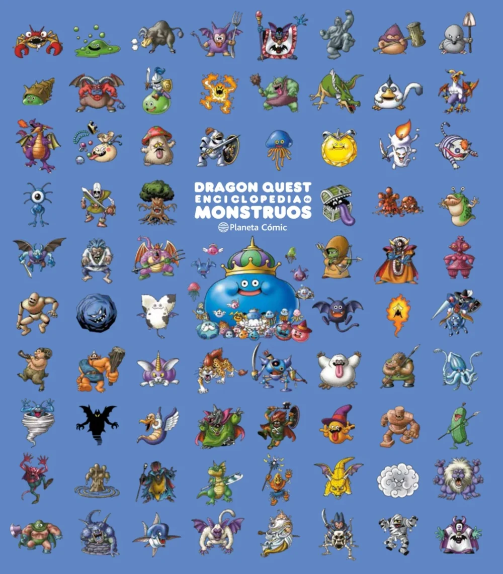 DRAGON QUEST ENCICLOPEDIA MONSTRUOS