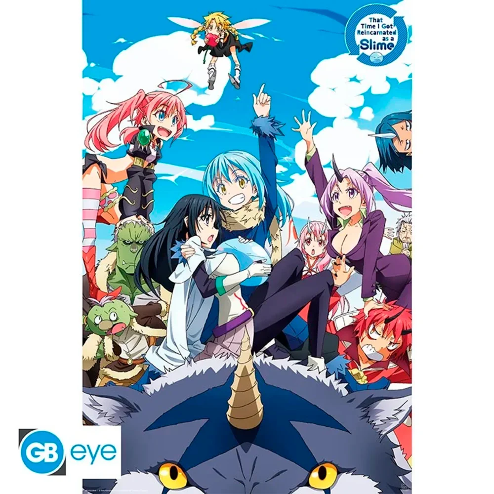 AQUELLA VEZ QUE ME CONVERTÍ EN SLIME - POSTER "GRUPO"