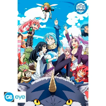 AQUELLA VEZ QUE ME CONVERTÍ EN SLIME - POSTER "GRUPO"