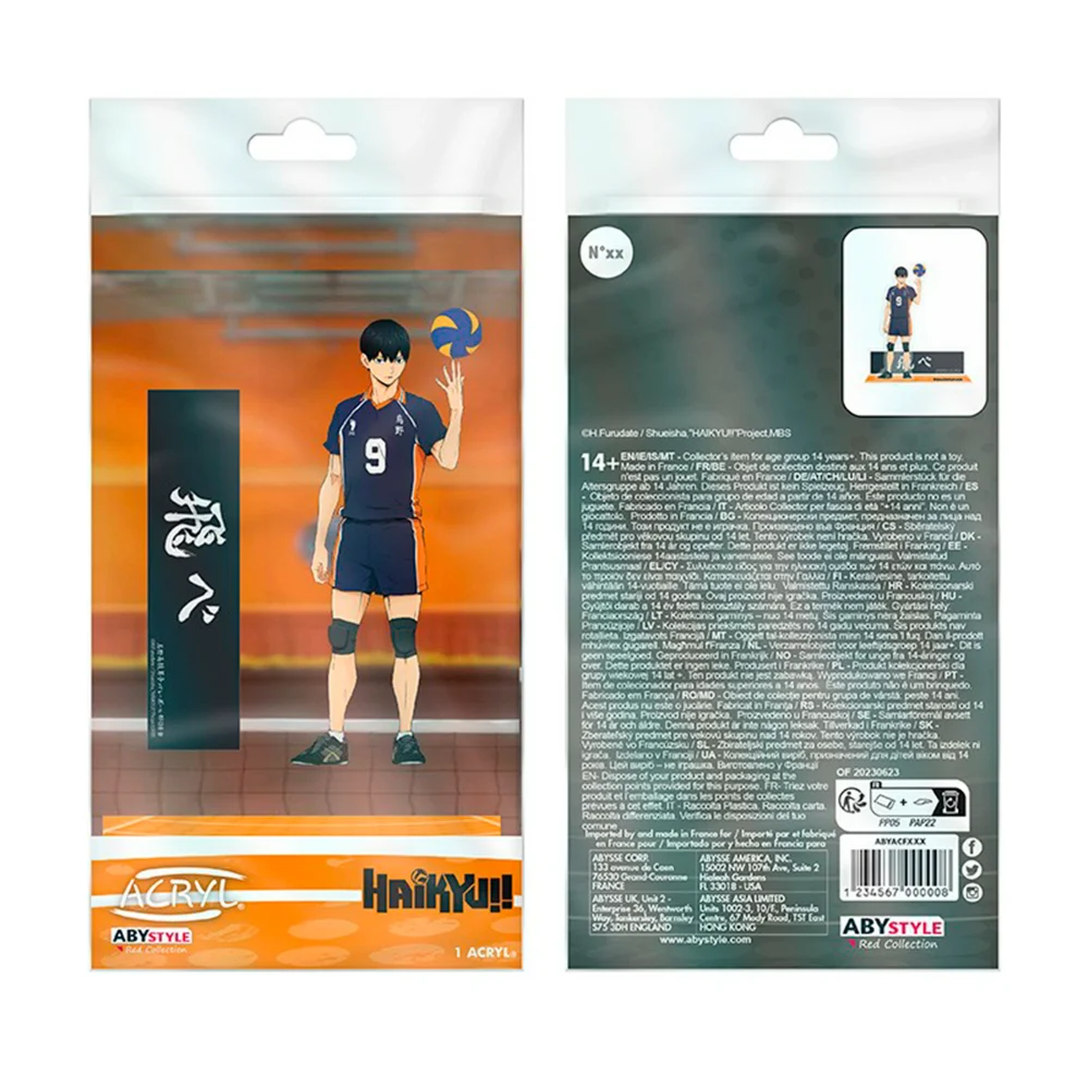 HAIKYU!! - FIGURA ACRÍLICA "TOBIO KAGEYAMA" - Imagen 2