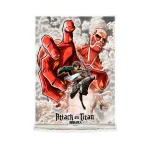 ATAQUE A LOS TITANES - DIORAMA ACRÍLICO "EREN VS EL TITÁN COLOSAL"