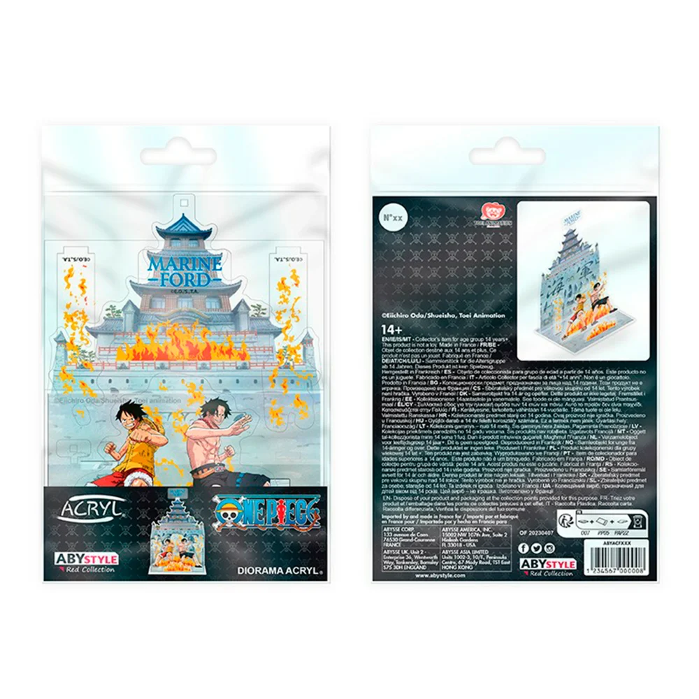 ONE PIECE - DIORAMA ACRÍLICO "MARINEFORD" - Imagen 2