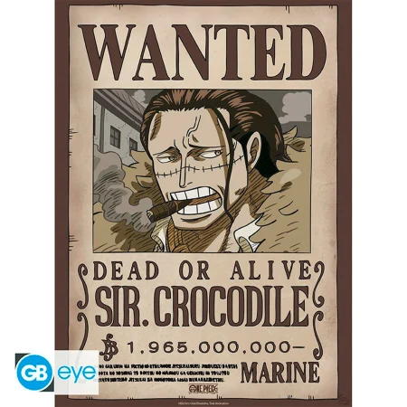 ONE PIECE - WANTED "CROCODILE: WANO"