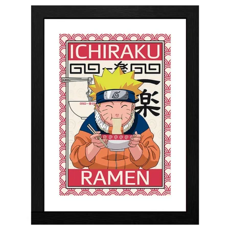 NARUTO - LÁMINA ENMARCADA "ICHIRAKU RAMEN"