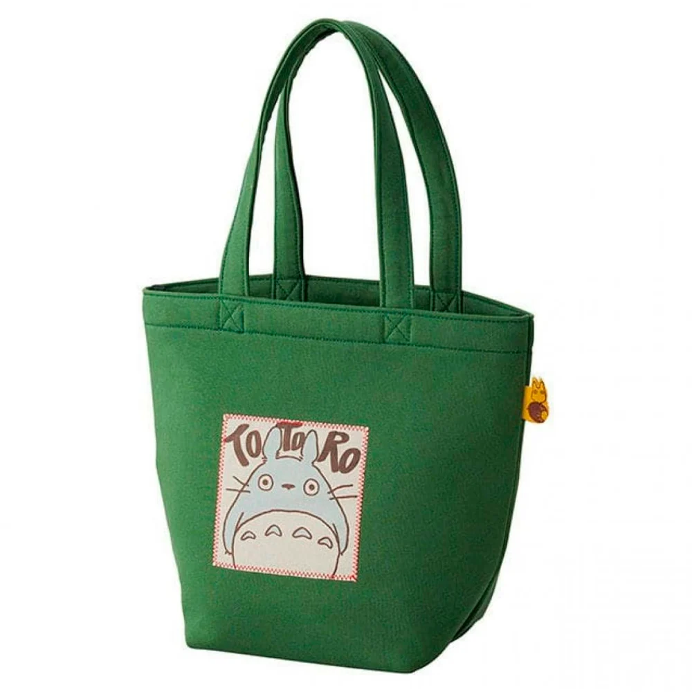MI VECINO TOTORO - BOLSO CON ASAS "TOTORO VERDE OTOÑO" - Imagen 2