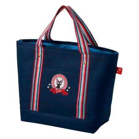 NICKY LA APRENDIZ DE BRUJA - BOLSO CON ASAS  "JIJI AZUL MARINO"