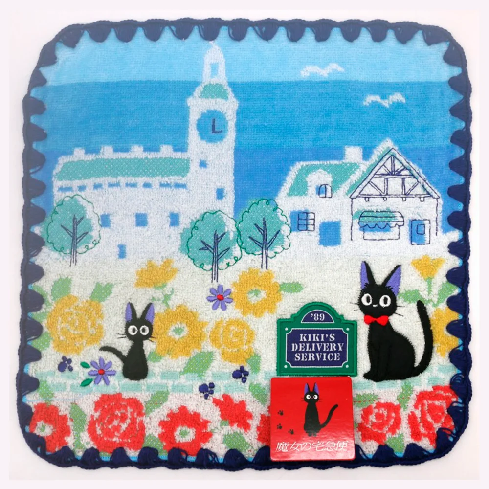 NICKY, LA APRENSIZ DE BRUJA - MINI TOALLA "JIJI EN LAS CALLES DE PARÍS"