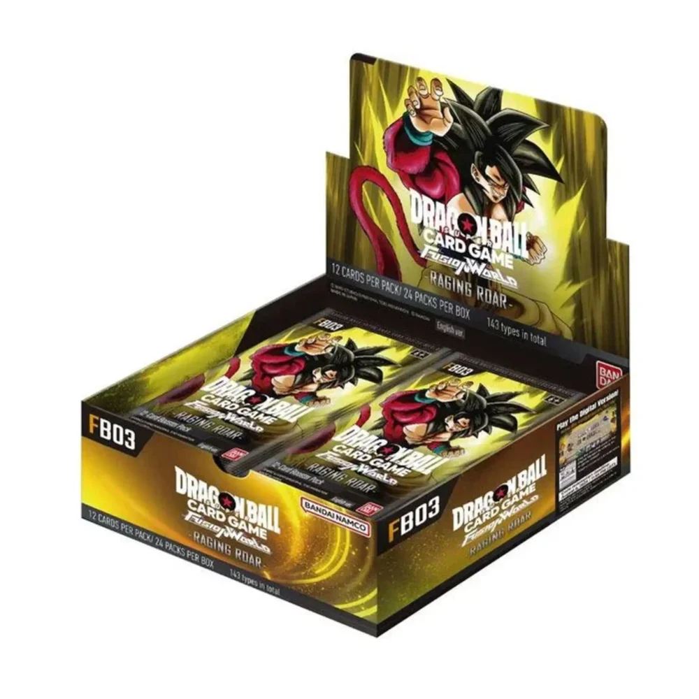 DRAGON BALL SUPER - TCG FB03 FUSION WORLD: RAGING ROAR (SOBRE EN INGLÉS) - Imagen 2