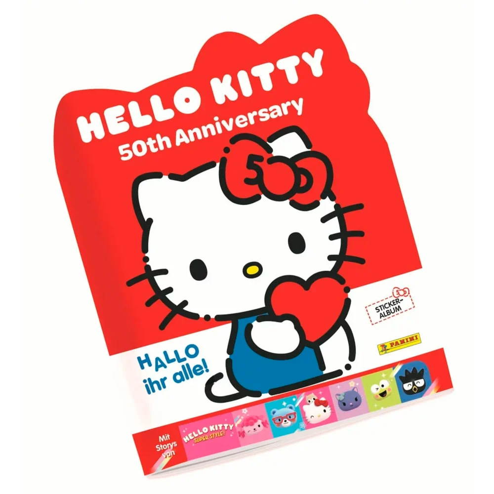HELLO KITTY - PACK "HELLO KITTY 50 ANIVERSARIO 2024" ÁLBUM + 4 SOBRES - Imagen 2