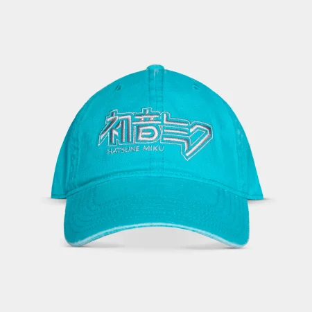 HATSUNE MIKU - GORRA AJUSTABLE AZUL DENIM