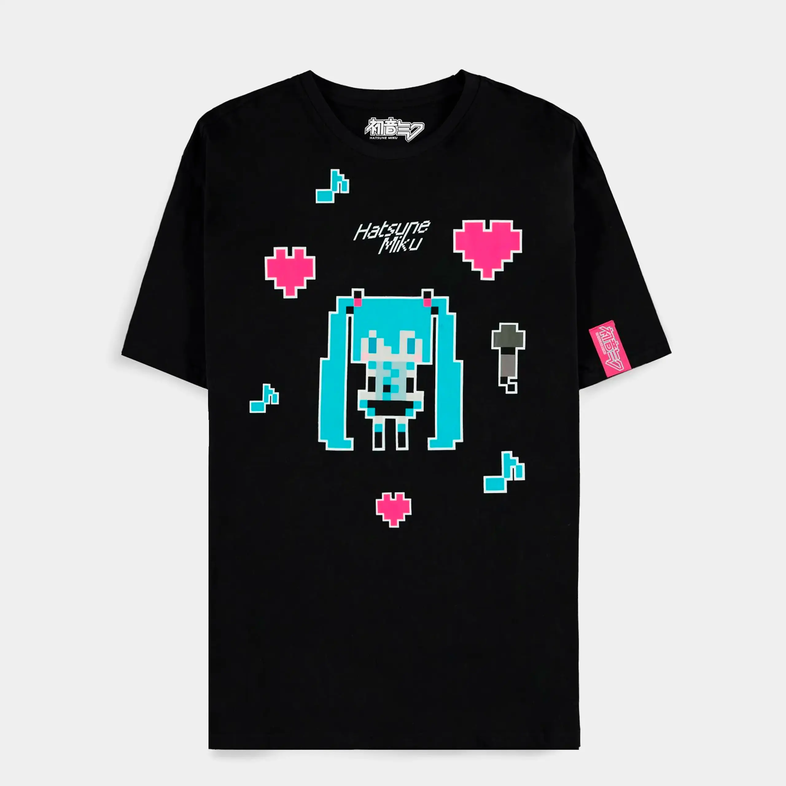 HATSUNE MIKU - CAMISETA ADULTO HATSUNE MIKU PIXEL