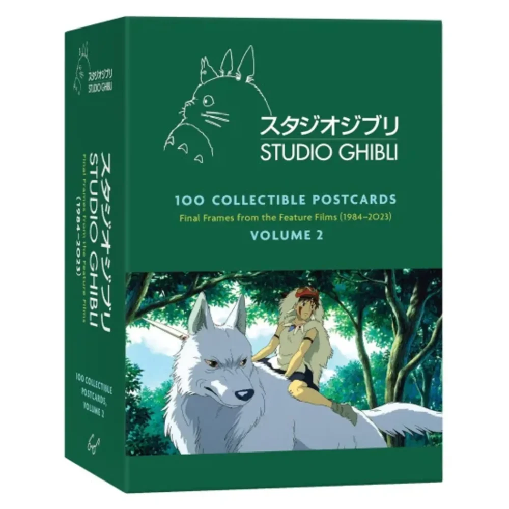 STUDIO GHIBLI - POSTALES,VOLUMEN 2: IMÁGENES DE LAS PELÍCULAS (1984-2023)