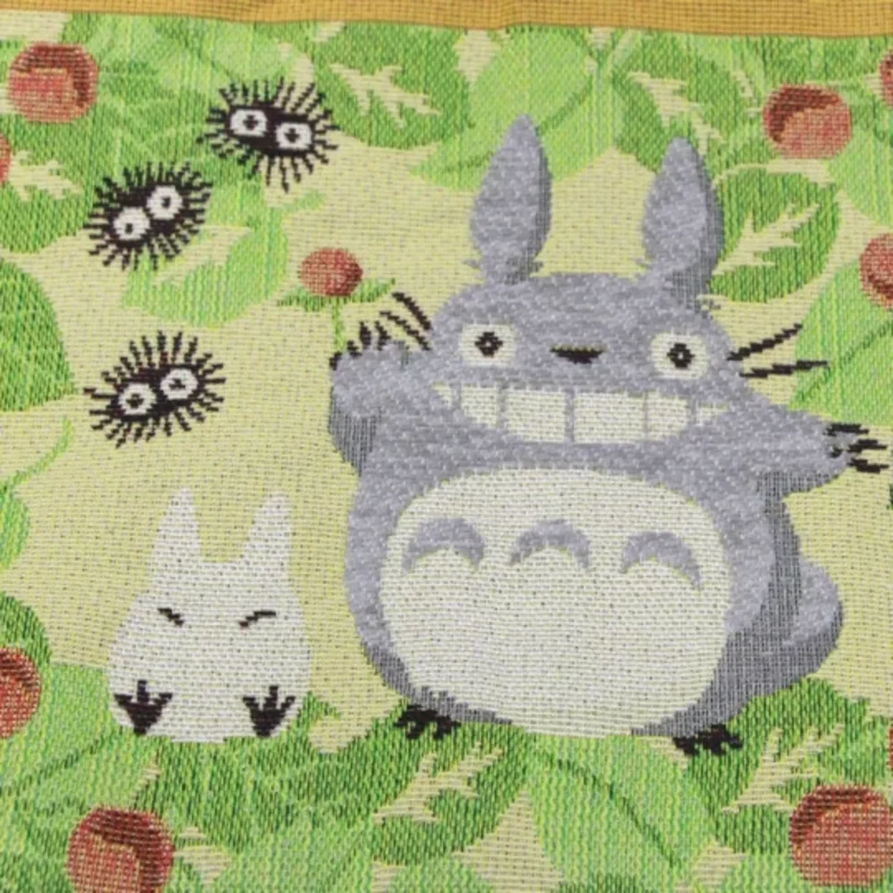 MI VECINO TOTORO - BOLSO CON ASAS "TOTORO EN BOSQUE DE FRESAS" - Imagen 2